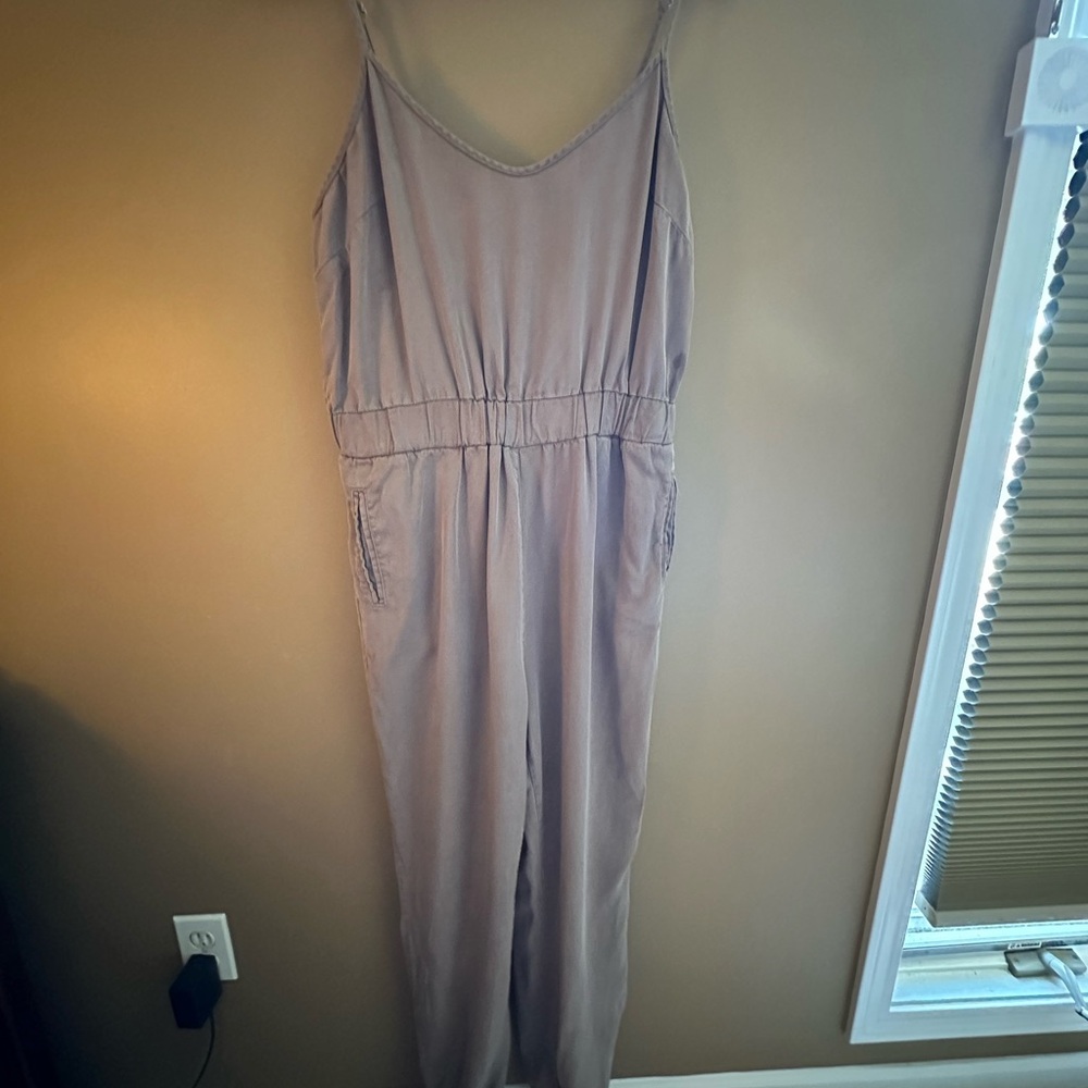 Thread & Supply Light Gray Jumpsuit